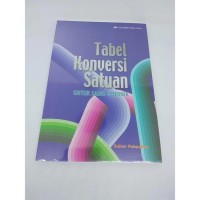 Image of Tabel Konversi Satuan untuk Sains dan Teknik